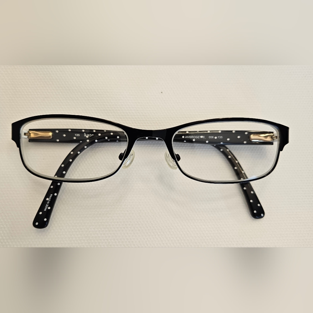 Kate Spade Ambrosette Black Rim Eyeglasses